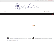 Tablet Screenshot of lackovic.hr